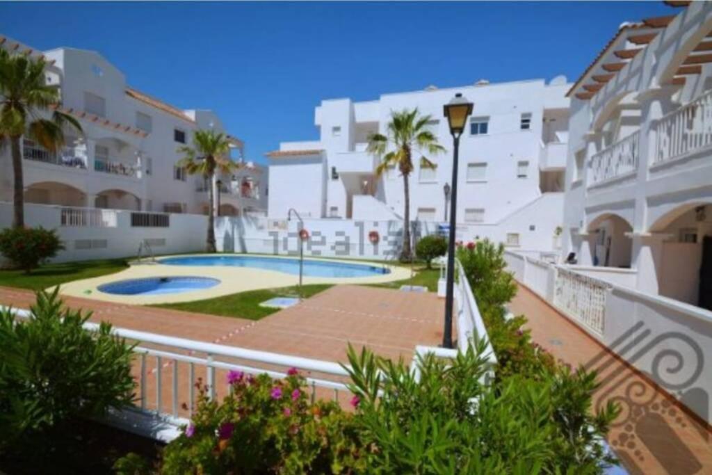 Apartamento-Solarium Playa Marina De La Torre Mojacar Ngoại thất bức ảnh