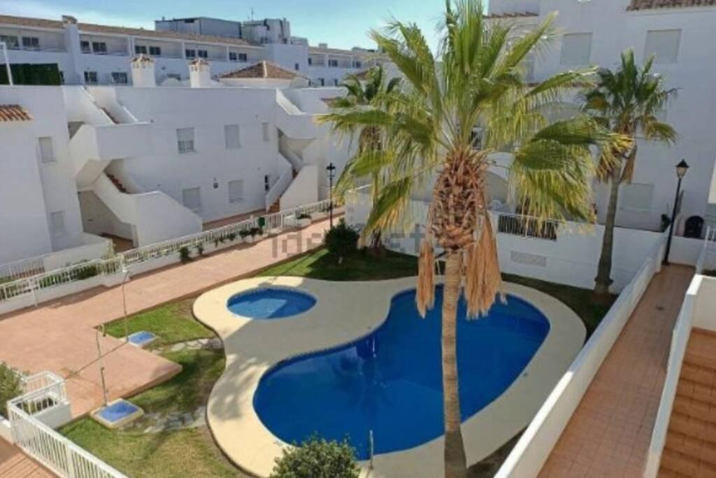 Apartamento-Solarium Playa Marina De La Torre Mojacar Ngoại thất bức ảnh